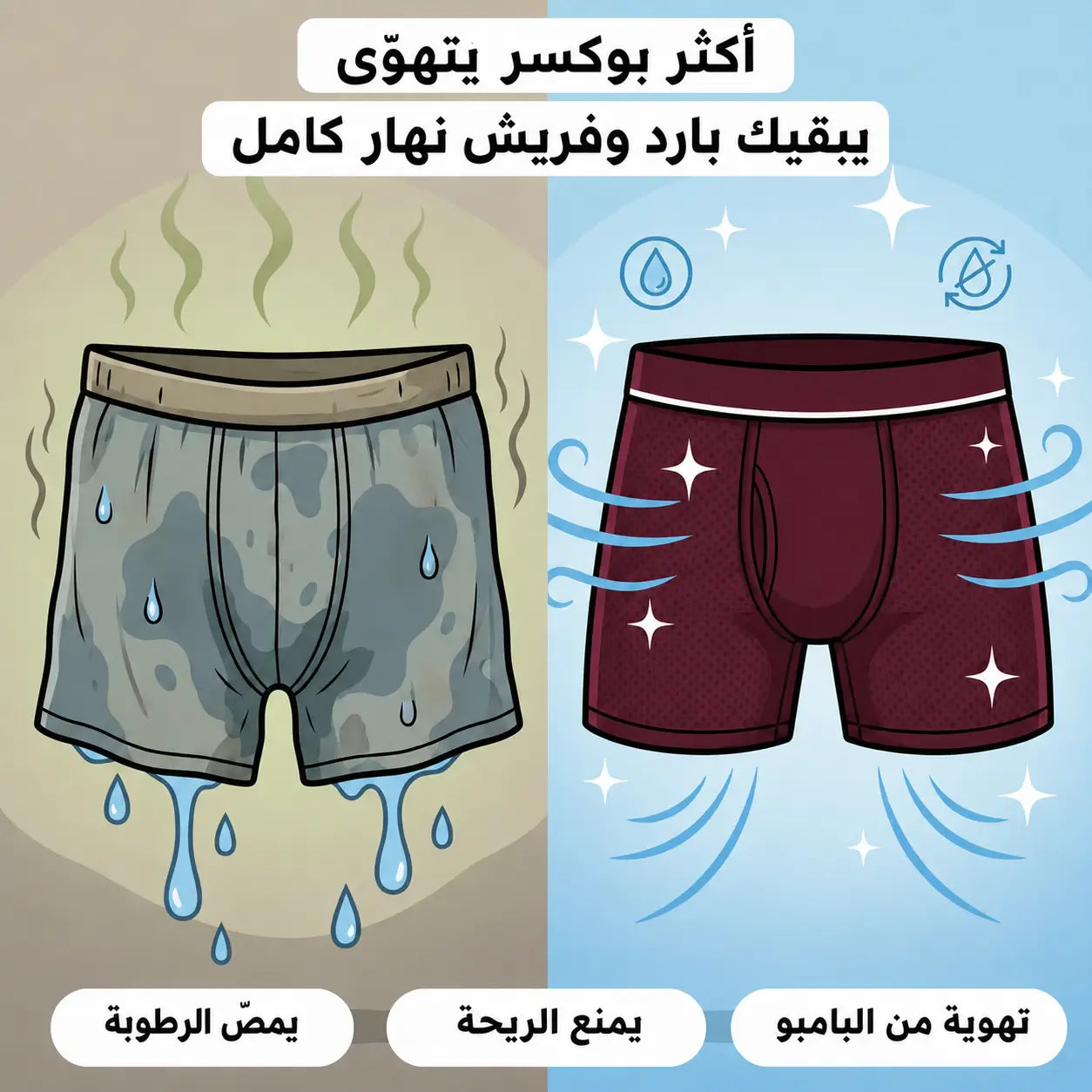 BAMBOO FIBER BOXERS